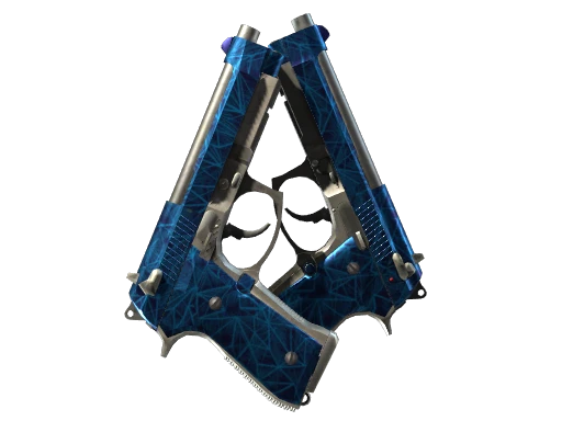 Dual Berettas | Cobalt Quartz