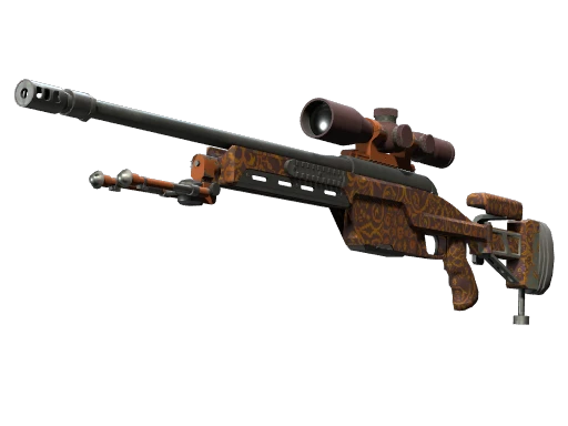 SSG 08 | Orange Filigree