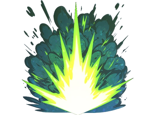 Sticker | Boom Detonation (Glitter)